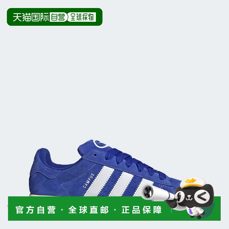 自营adidas阿迪达斯Campus 00s男鞋-半透明蓝色/云白色/灰白色 美图片