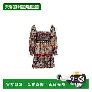 alice 方领烟熏迷 oliviaalice Julissa多色泡泡袖 olivia 自营