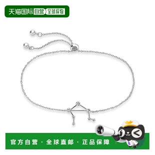 自营 sterling forever星座手链 - 银-天秤座 美国奥莱直发配饰