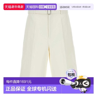 J60001休闲裤 香港直邮Jil J22KA0119 喇叭形短裤 Sander