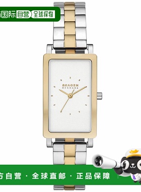 自营Skagen Women's Hagen Lille White Dial Watch - white 美国