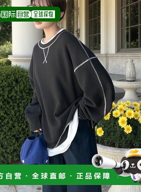 1h可退 日本直邮Java女士特别定制款简约升级2way配色鹿仔纹长袖T