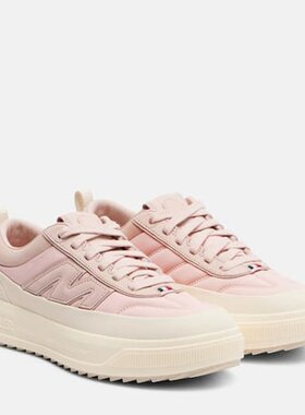 潮奢 Moncler 盟可睐 女士 Monpulse Altive 皮革边运动鞋