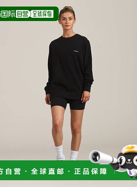 自营 members only女式 Preston 圆领大廓形运动衫 - 黑色 美国奥