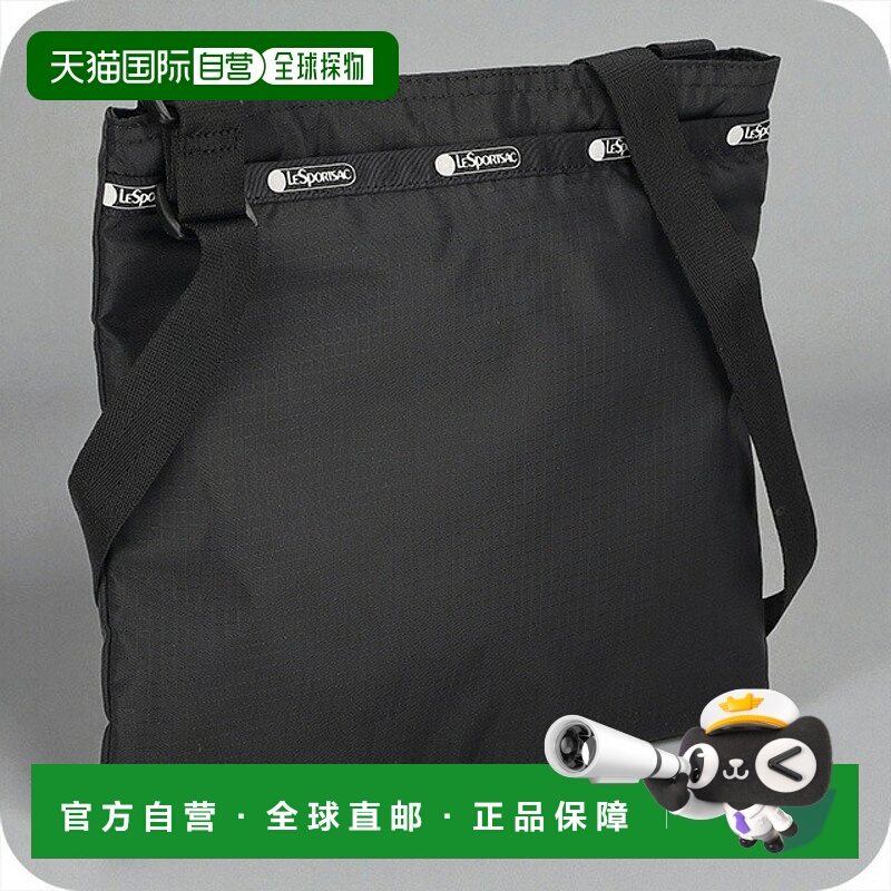 日本直邮LeSportsac 女士单肩包1300 C509黑色奢华时尚斜挎可爱