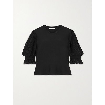 Chloe 蔻依 女士 毛衣 CHC23AMP05590 black黑色 舒适时尚