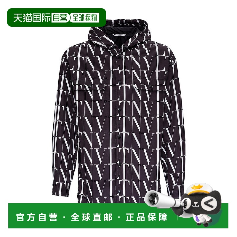 1h可退 香港直邮Valentino 华伦天奴 男士 logo休闲夹克 UV0CJE25