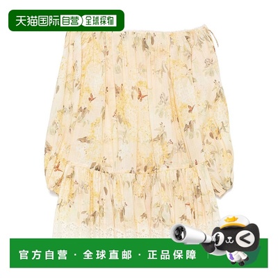 1h可退 香港直邮潮奢 ZIMMERMANN 女士 黄色连衣裙 3214DSS255YLW