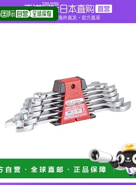 日本直邮TONE 扳手套装 DSB600P 红色 英尺 6根套装