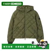 格纹 香港直邮BURBERRY Delley SS2026 绿色 女士外套 81183121