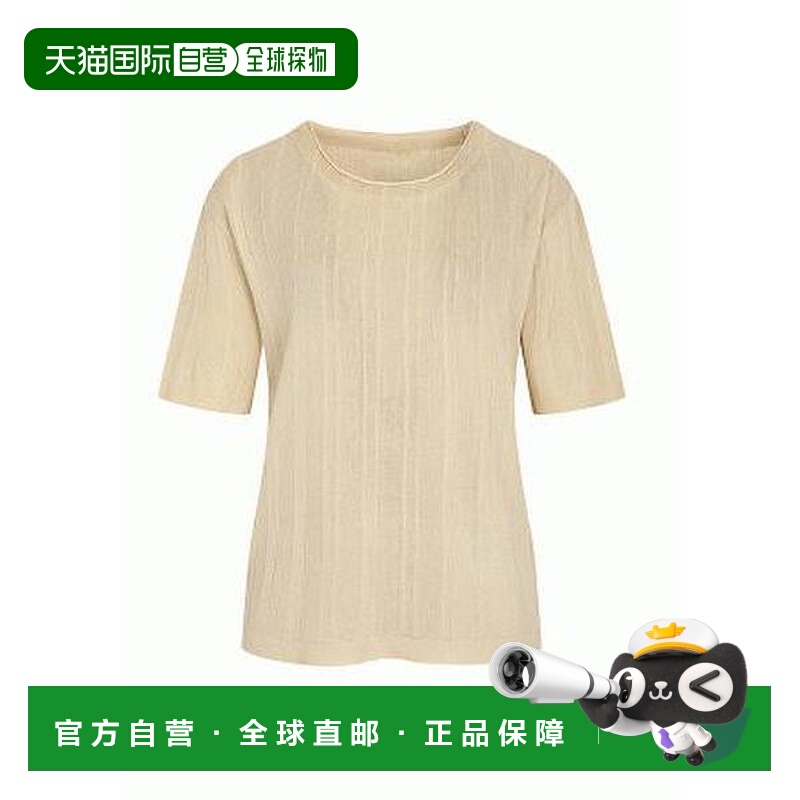 韩国直邮THE IZZAT TheiJust 女士半袖罗纹套头针织衫 IM4P1PO01S