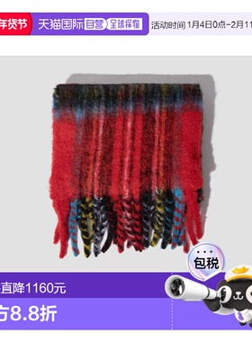 1h可退 香港直邮Acne Studios 艾克妮 女士 VIKKY CA0394 格纹红