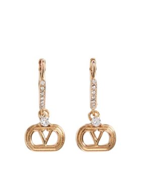 VALENTINO 女士耳饰 WJ0AI3YCW9MN CO 金色 椭圆形耳环