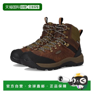 1h可退 香港直邮keen 男士 Revel 4 Mid Height Polar 保暖防水靴