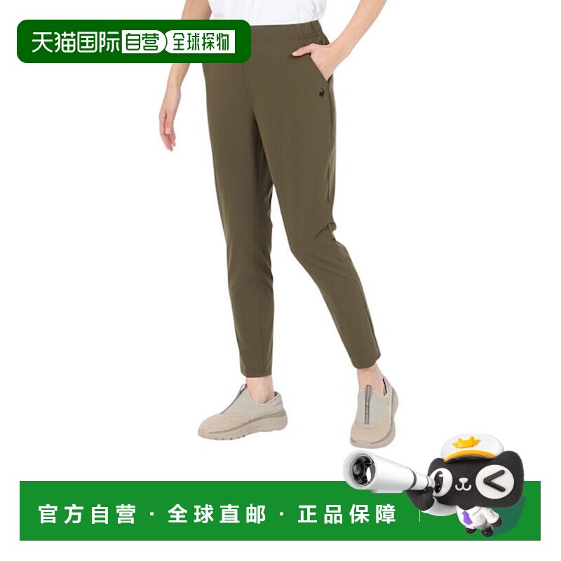 日本直邮le coq sportif 乐卡克运动时尚九分裤 LT6SLP40L KH00图片