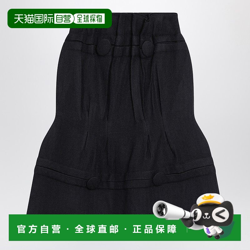 1h可退 香港直邮PRADA 女士半身裙 P136ZGOOO18DEF0008 AW2025 蓝