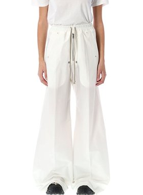 MONCLER 男士休闲裤 MU02D2A02M4431001 CO 白色 抽绳休闲裤