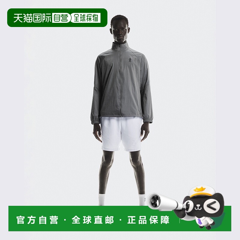 自营欧洲直邮ON昂跑 Court系列男士日食色聚酯纤维透气叠穿外套