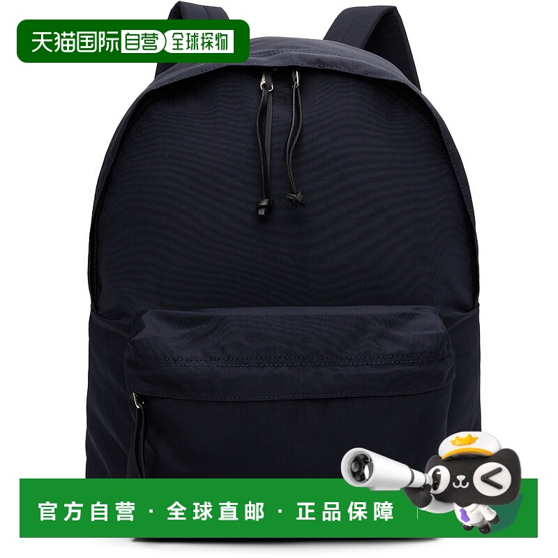 1h可退 香港直邮潮奢 AURALEE 男士 海军蓝 AETA 联名双肩包 A25A