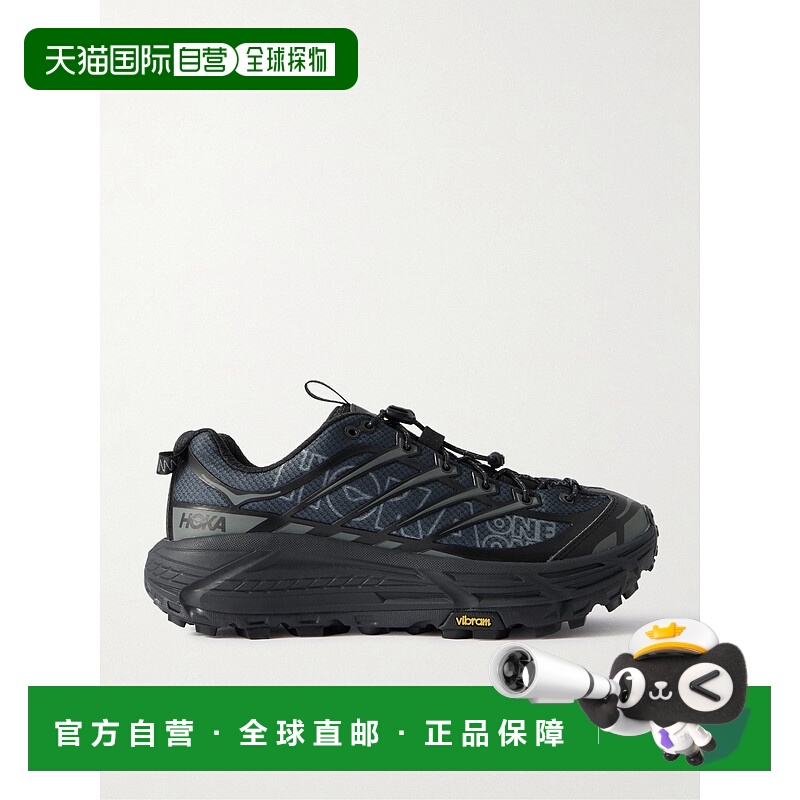 1h可退 香港直邮Hoka One One 男士 Mafate Three2 橡胶边网纱跑