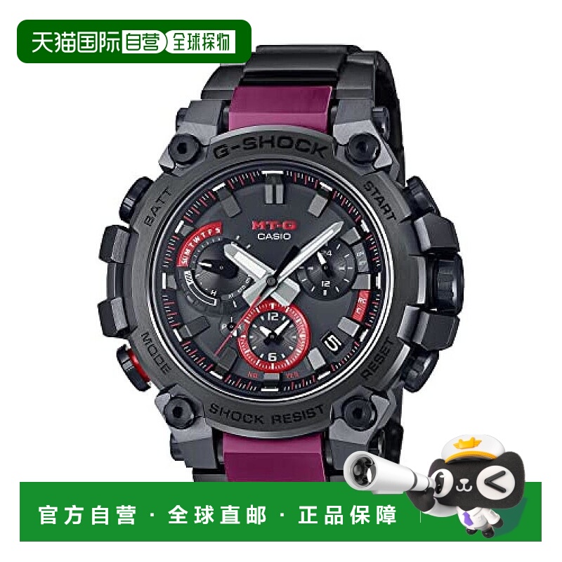 【日本直邮】G Shock卡西欧男士腕表G-Shock MT-G黑MTG-B3000BD-1