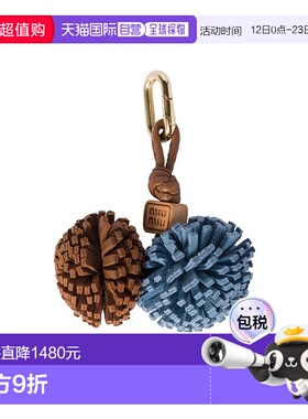 1h可退 香港直邮Miu Miu 徽标挂饰 5ID0082FLQ