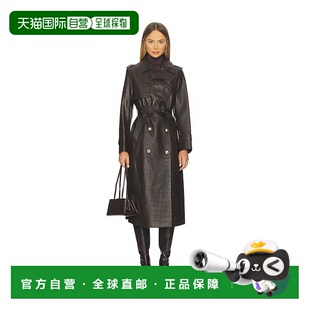 1h可退 香港直邮Mackage 女士 Gael 大衣 GAELNV brown棕色 舒适