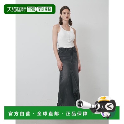 1h可退 日本直邮styling/ 女士A字牛仔半裙 双穿设计 修身显瘦 16