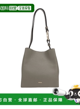 香港直邮FURLA 女士斜挎包 WB01373HSF000SAGE AW2024 灰色 徽标
