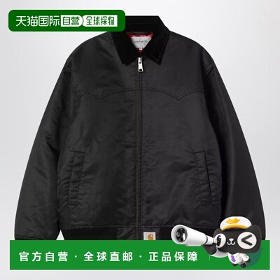 1h可退 香港直邮CARHARTT WIP 男士 SANTA FE ALUMNI 黑色夹克 I0