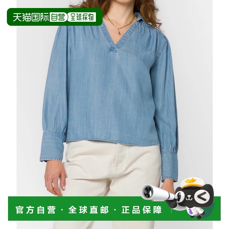 自营velvet heartBeretta Top In Classic Indigo - classic indi