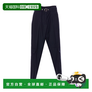 香港直邮PINKO 女士休闲裤 104701A2BQG82 SS2025 蓝色 PINKO PIO