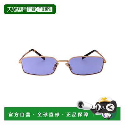 香港直邮PRADA 女士太阳镜 0PRA60S7OE01O SS2025 金色 Sunglasse