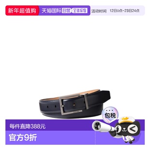 香港直邮CALVIN KLEIN 男士腰带 LV04D7026GP4N SS2026 黑色皮带