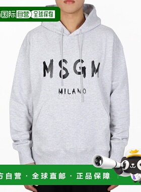 韩国直邮MSGM 2000MM515 200003 94 连帽拉链纯棉男士T恤衫卫衣