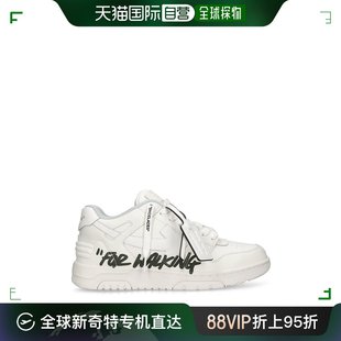 Office皮革运动鞋 香港直邮潮奢 Out White 男士 Off