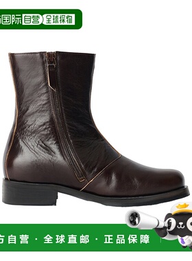 香港直邮OUR LEGACY 男士靴子 A4247CDA AW2024 黑色 侧拉链短靴