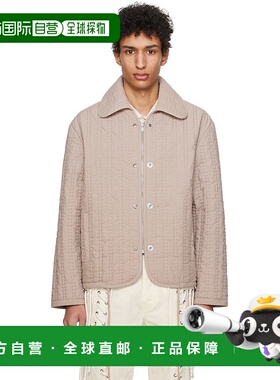 1h可退 香港直邮潮奢 Craig Green 男士 驼色绗缝夹克 CGSS24CWOJ