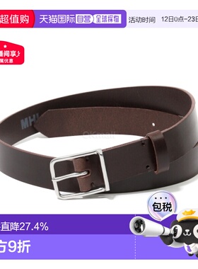 韩国直邮Margaret Howell MHL皮革腰带皮带(UHAC0548A25MQC DKB)