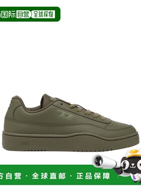 香港直邮DIESEL 男士运动鞋 Y03608P5576T7433 SS2025 绿色 S-Tra