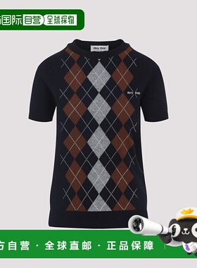 香港直邮Miu Miu 缪缪 女士 羊绒套头衫针织衫 MMLB63SOOO174B