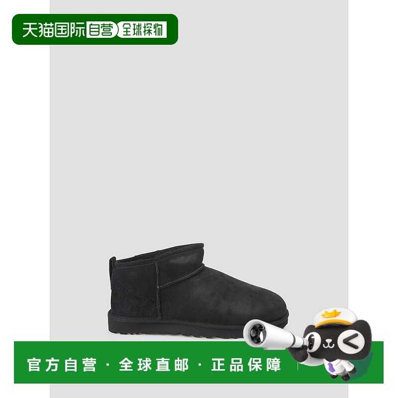 香港直邮UGG 男士靴子 1137391BLK SS2025 黑色 Black suede Clas