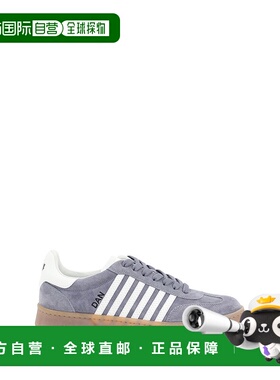 1h可退 香港直邮Dsquared2 二次方 男士 圆头低帮休闲鞋 SNM03641