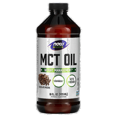 香港直发Now Foods诺奥MCT中链甘油三酯油巧克力味473ml椰子