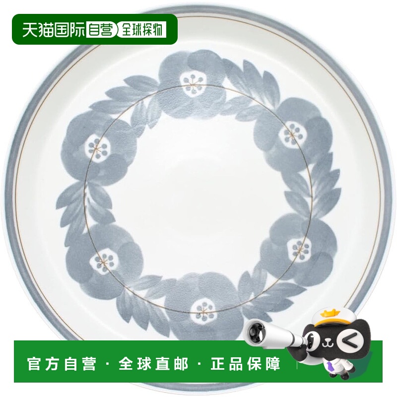 【日本直邮】Aito Blossom 中盘 M 20cm 灰 美浓烧 111093