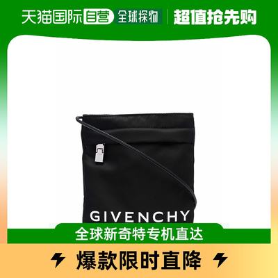 香港直邮潮奢 Givenchy 男士Givenchy Bags.. Black 手拿包