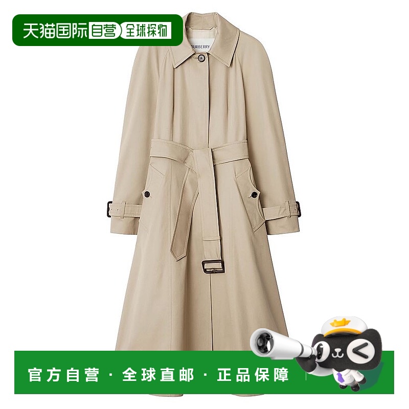 【美国直邮】burberry 女士 大衣短款廓形外套女装风衣