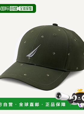 自营Nautica男式Navtech印花帽子-森林之夜19-0414 tcx 美国奥莱