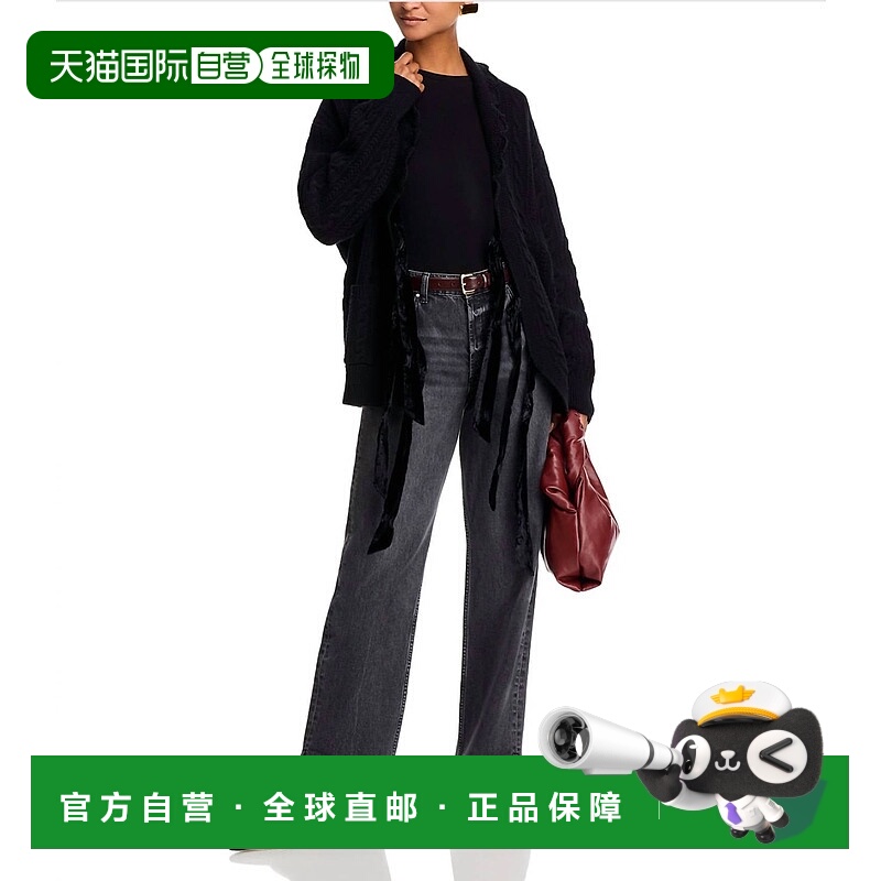 自营seaWomen's Mariella Merino Wool Cable Knit Cardigan In B