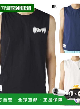 日本直邮RUSTY 男士抗皱轻盈速干UPF50+ 珍珠背心休闲装白色黑色R